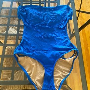 J. Crew Bathing suit with cut out side and back